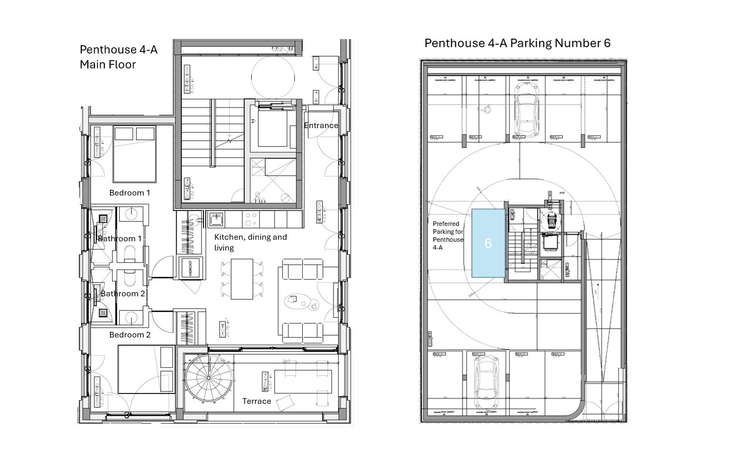 Bellver Place Penthous Floorplans 2