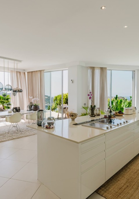 Küche, Ess- und Wohnbereich von Casa Sunshine